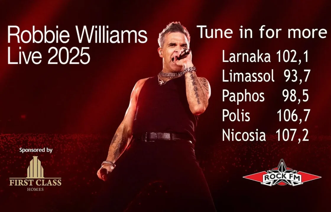 Rock FM Cyprus - Radio Competition: Robbie Williams