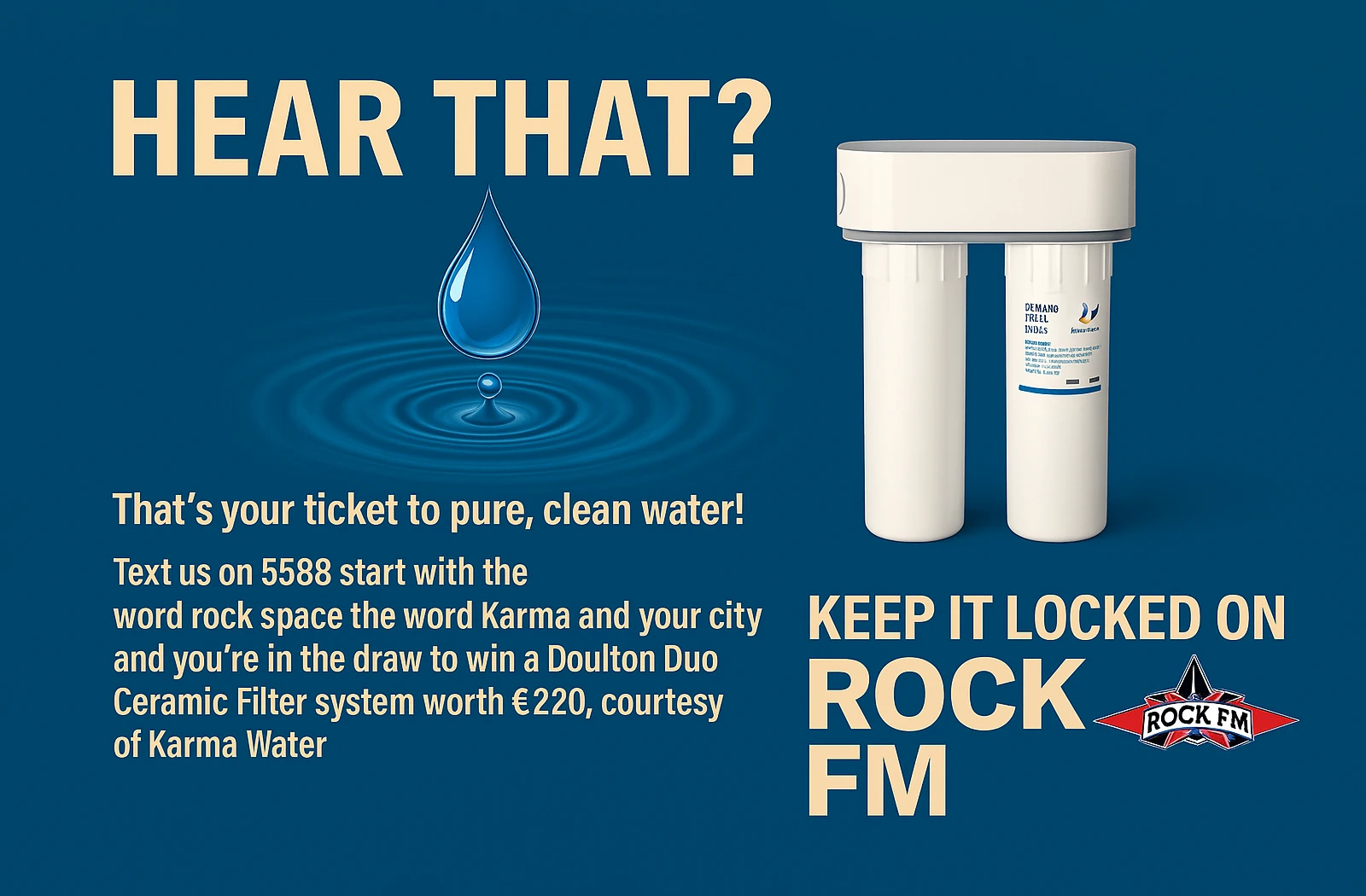 Rock FM Cyprus - Competition: Rock FM Cyprus & Karma Water