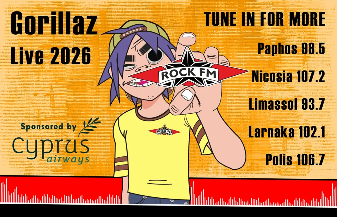 Rock FM Cyprus - Competition: Gorillaz Live Competition